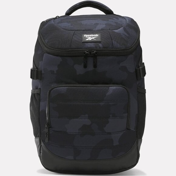 Reebok Black Camo Torres Backpack/NWT - Picture 1 of 10